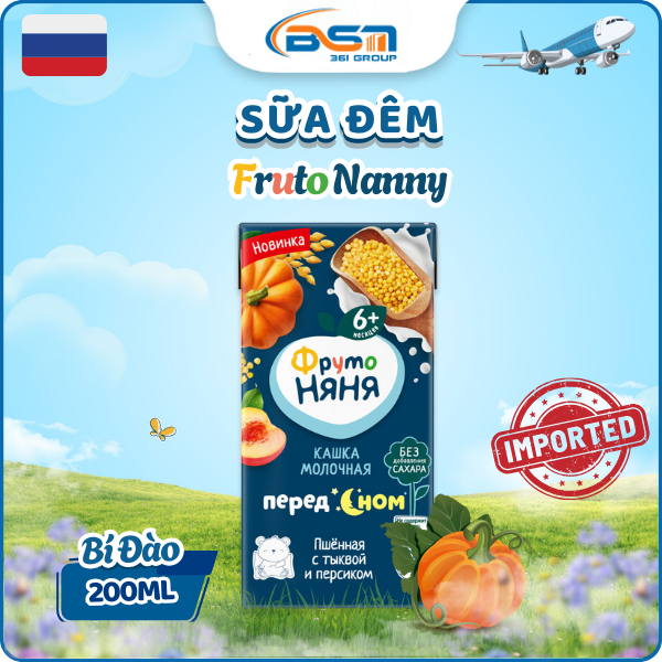 Vị Bí - Đào mới sữa đêm FRUTO